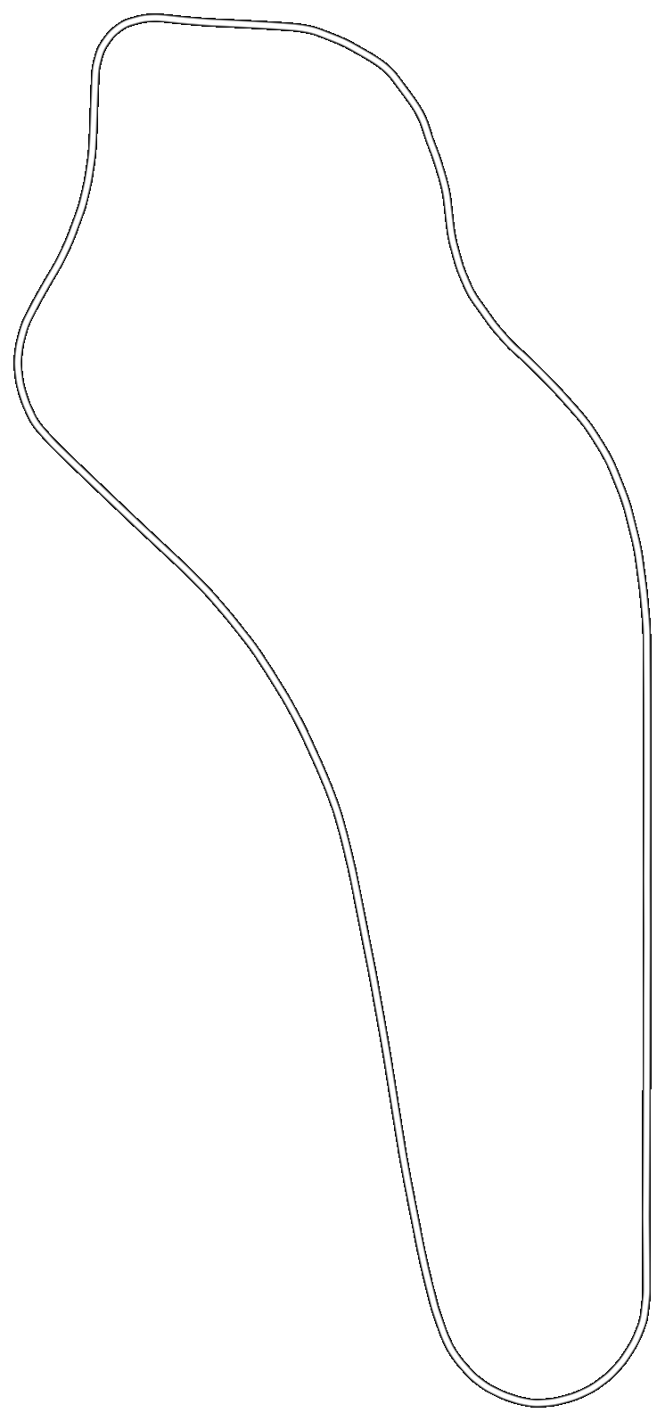 Watkins Glen International 1967 map