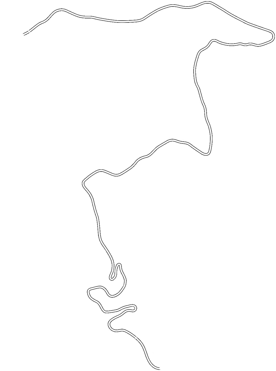 Hochkar Bergrennen map