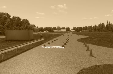 Hohenasperg Automobilslalom - Layout