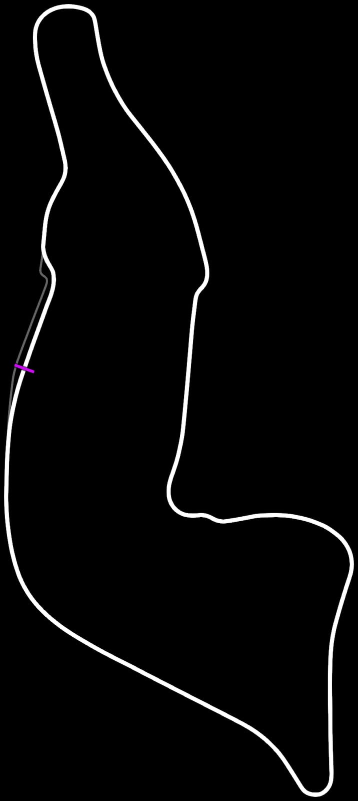 Autodromo Enzo e Dino Ferrari (Imola) 1986 map