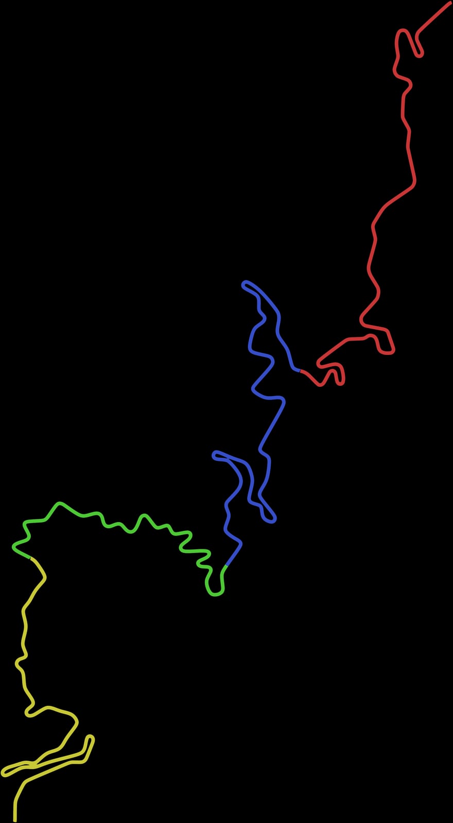 Momiji Line - Hillclimb map