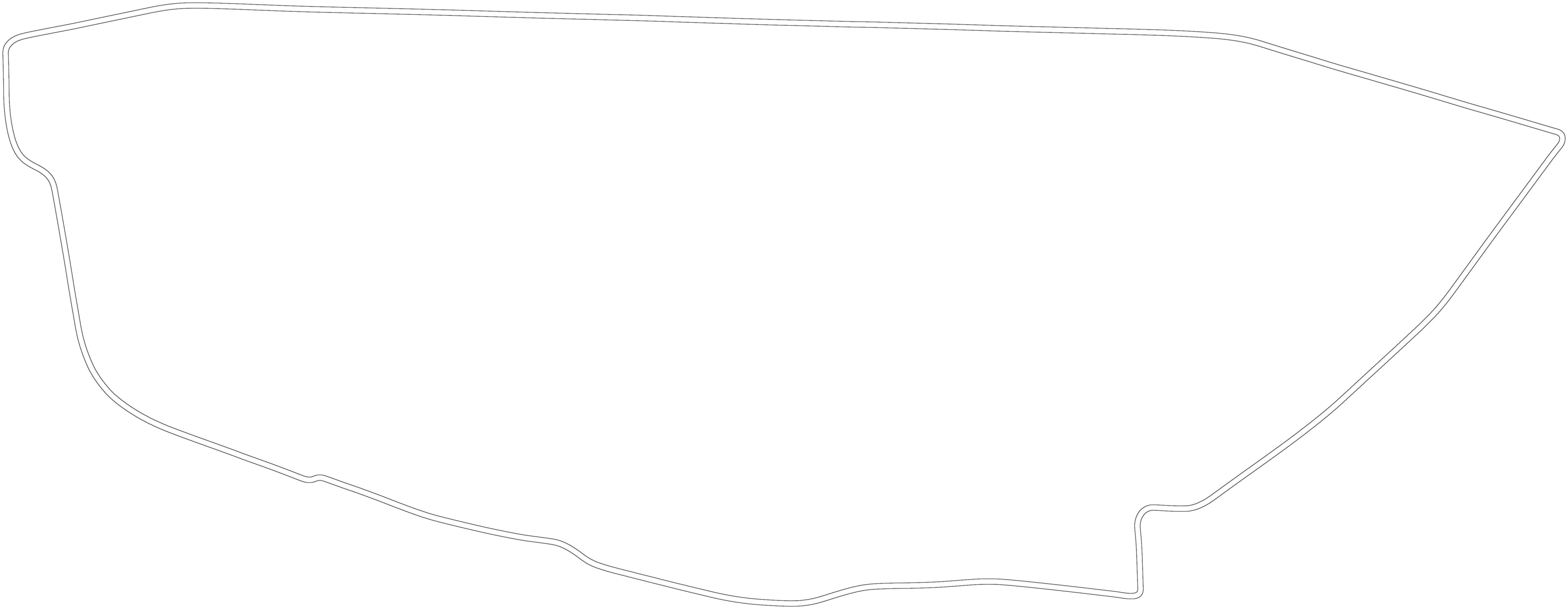 Circuit de la Sarthe (Le Mans) 1970 map