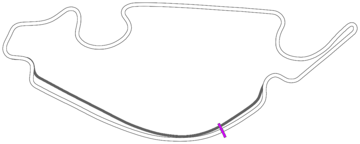 Long Beach Street Circuit (ASR) 1983 map