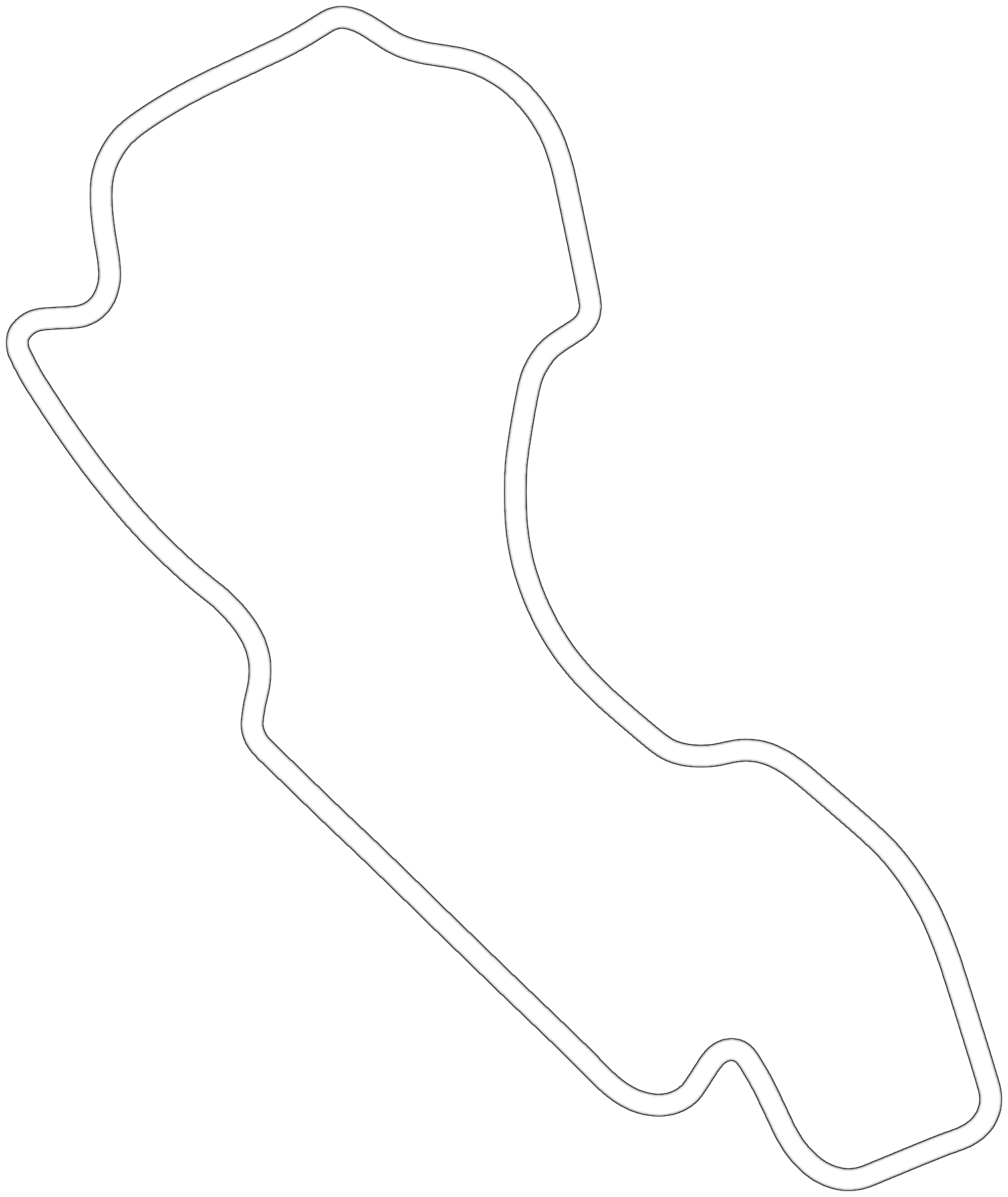 Albert Park Circuit 2019 map