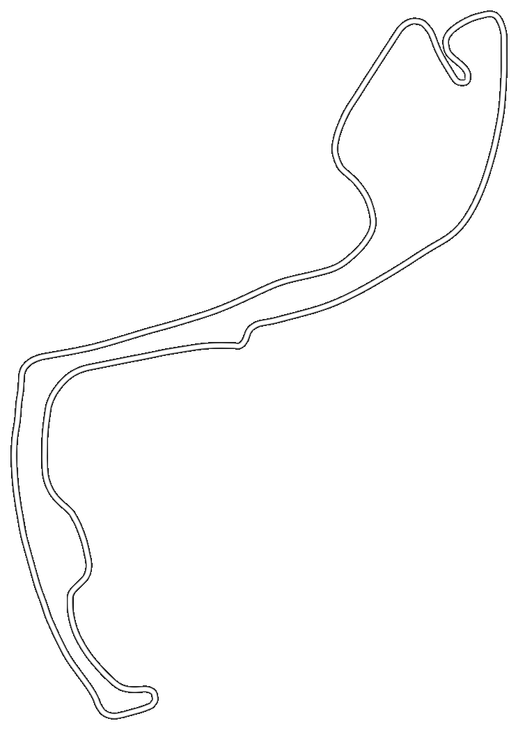 Circuit de Monaco 1988 map