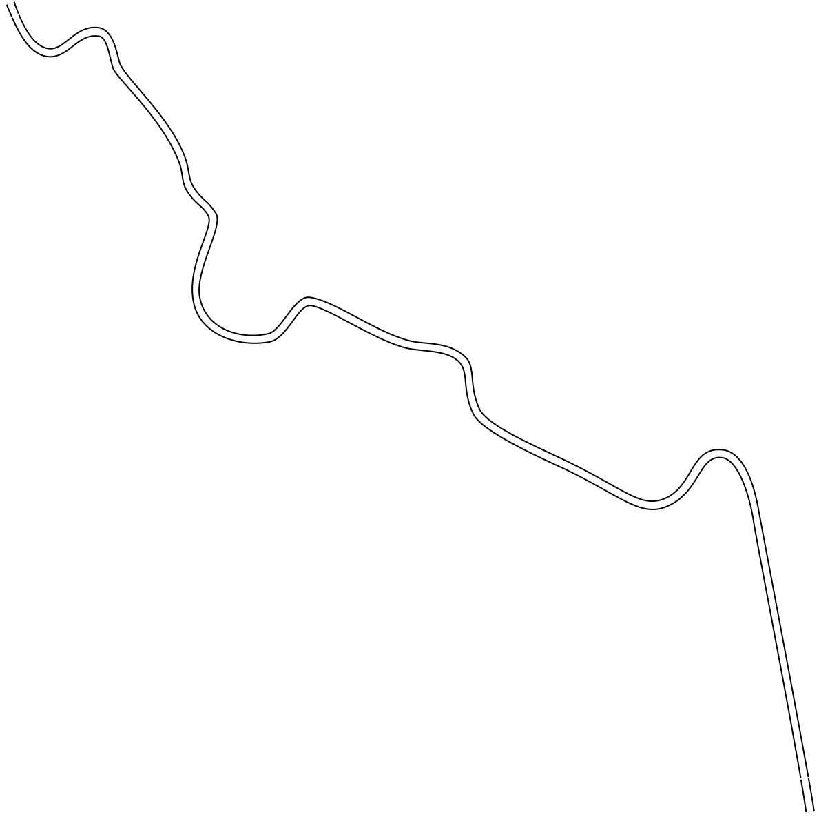Osnabrück Bergrennen map