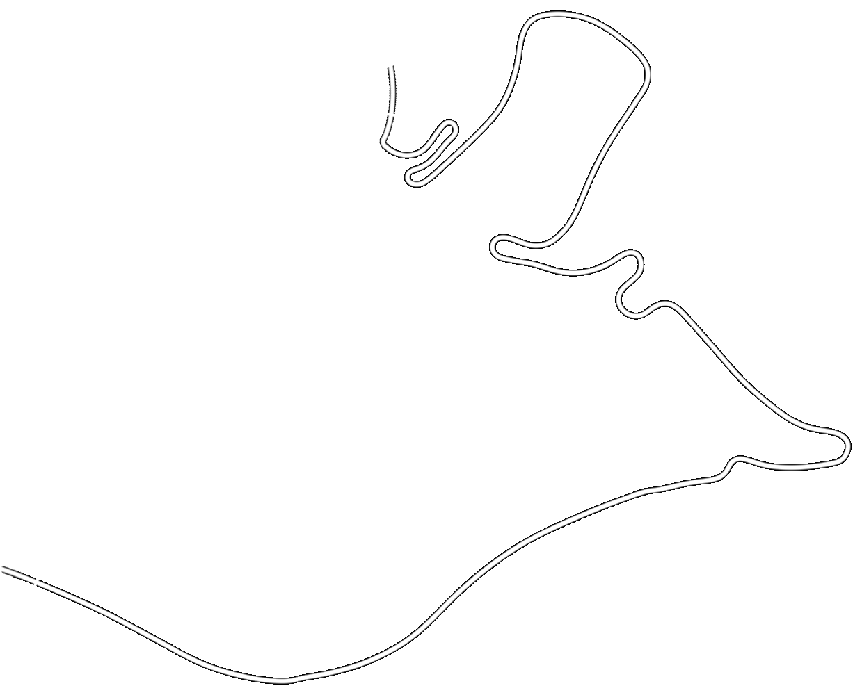 Petersberg Hillclimb map