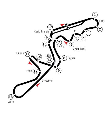 Suzuka International Racing Course (Drift) 0.9 map