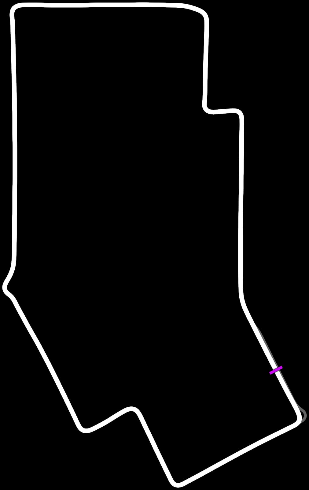 Tisbury Park Raceway map