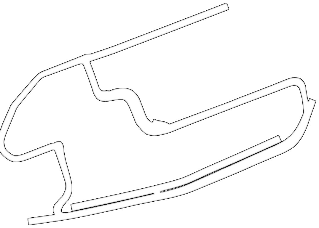 Exhibition Place Circuit map